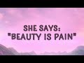 Alessia Cara - Beauty is pain (Scars To Your Beautiful) (Lyrics)
