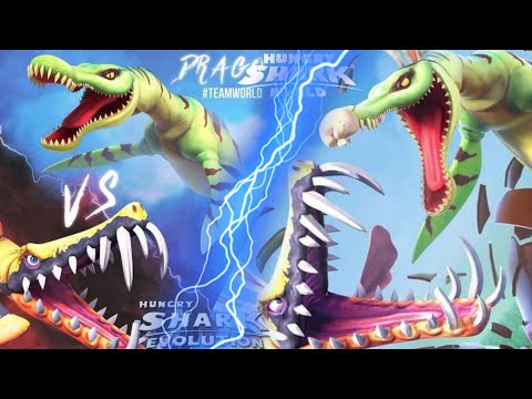 Drago vs Leo Shorts Compilation - Hungry Shark World 10th