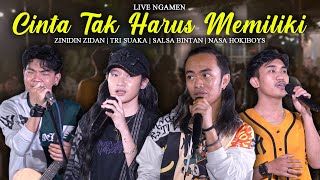 Download lagu CINTA TAK HARUS MEMILIKI - ST12 (LIVE NGAMEN MENOEWA) ZINIDIN ZIDAN, TRI SUAKA, SALSA BINTAN, NASA mp3