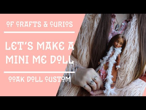 Making a Mini Me | OOAK Custom Monster High Doll Repaint |