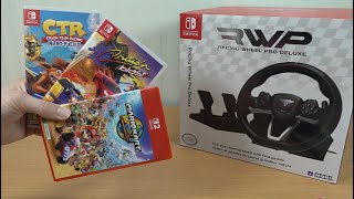 Bring Mario Kart World To The Next Level ! ....  Hori RWP Racing Wheel !