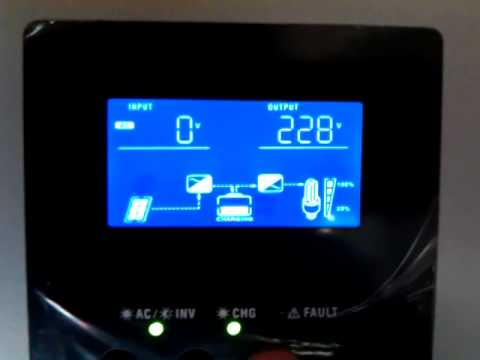 12 x 245 wp, 40A charge controller, 3KW pure sine