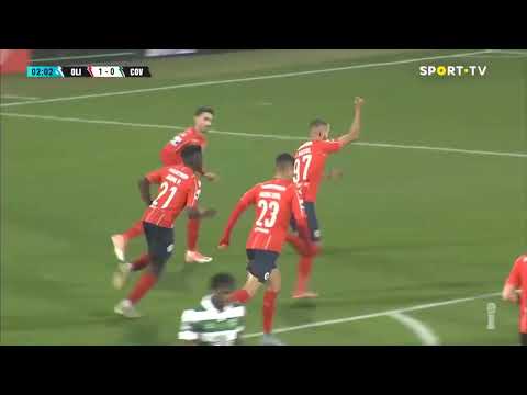 Golo Jonata: UD Oliveirense (1)-0 SC Covilhã - Liga Portugal SABSEG | SPORT TV
