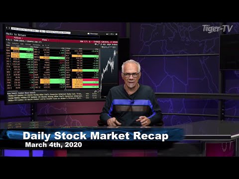March 4th, Daily Stock Market Recap with Tom O'Brien - 2020