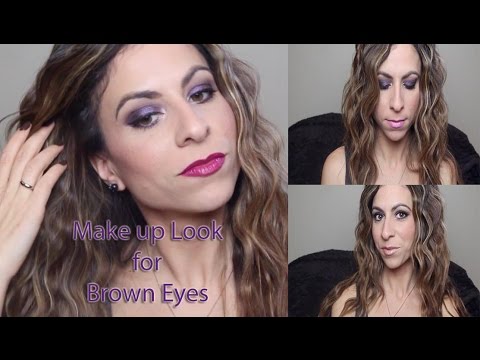 Series: Make Up Looks for Brown Eyes | Purple Video