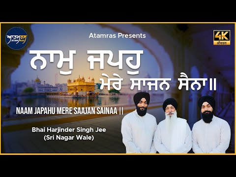 Naam Japahu Mere Saajan Sainaa | Bhai Harjinder Singh Jee Sri Nagar Wale | Atamras | 4K