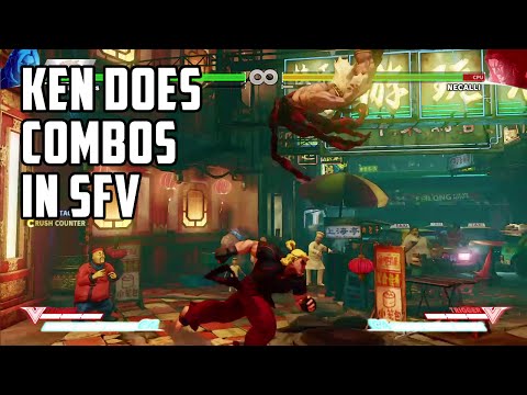 Ken Juggle Combos [SFV BETA 2]