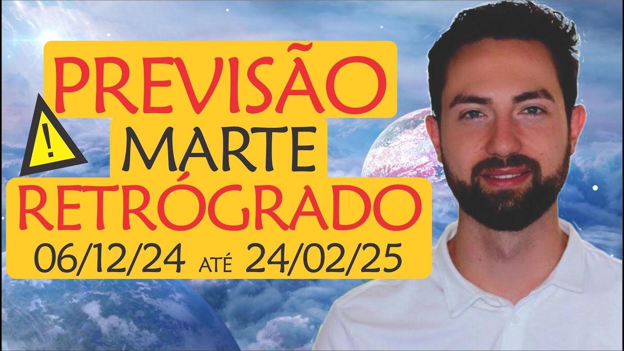 ⚠️ ALERTA: Previsão para Marte retrógrado | Astrologia e Espiritualidade