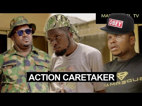 Action Caretaker |Mark Angel TV |Funny videos