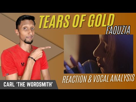 I LOVE HER VOICE! | Tears of Gold - Faouzia (Reaction & Vocal Analysis)