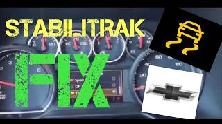 How To Reset The Service StabiliTrak Light For ANY Chevrolet, GMC Cadillac Models