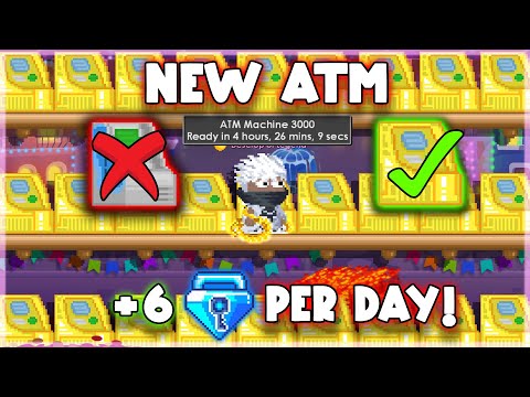 This "NEW ATM" will make you RICH! How to profit in Growtopia 2026! (6 BGL PER DAY!) l Growtopia