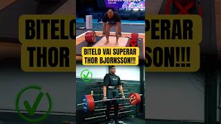 O BITELO VAI SUPERAR O THOR BJORNSSON NO LEVANTAMENTO TERRA E SE TORNAR O HOMEM MAIS FORTE DO MUNDO!