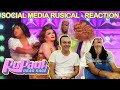 Social Media: The Unverified Rusical - BRAZIL REACTION - RuPaul's Drag Race - Season 13 - Ep. 8