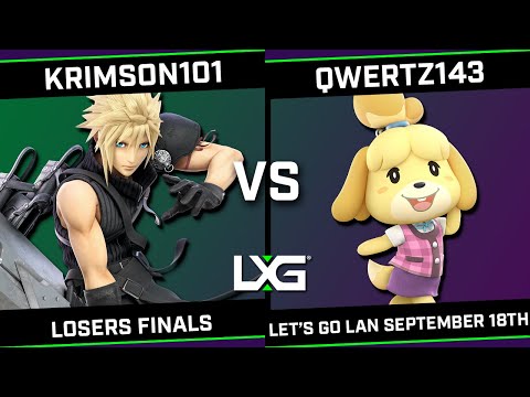 Krimson101 (Cloud) vs qwertz143 (Isabelle) - LXG Let's Go LAN September 18th - Losers Finals