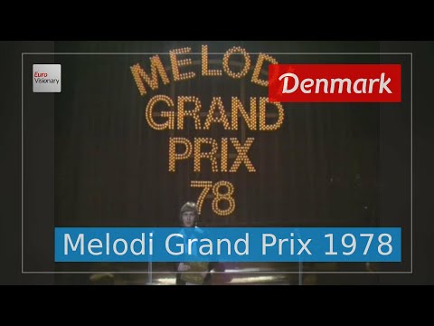 Dansk Melodi Grand Prix 1978 - Recap of songs and show
