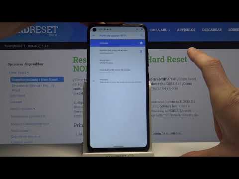 Cómo compartir datos de un NOKIA 5.4 - compartir Internet
