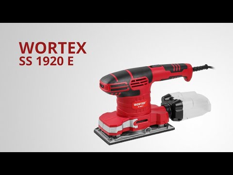 фото виброшлифмашина wortex ss 1920 e, 260 вт, 90х187 мм 6000-13000 кол/мин крепление на липучке вортекс 0
