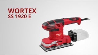 Sheet sander WORTEX SS 1920 E