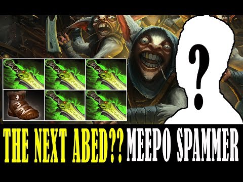 Next Abed??? Meepo Spamer - 31k gold comeback with lion Feeder Dota 2