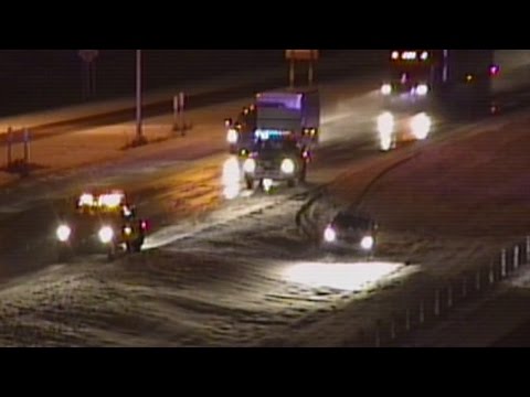 First Snow Makes For Slippery Day On Minnesota Roads