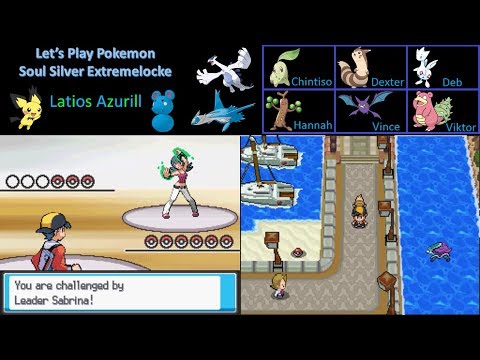 Let's Play Pokemon Soul Silver Extremelocke:  Part 33 - The Unpredictable Psychic Power