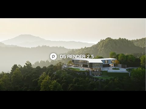 D5 Render 2 5 Overview Tutorial   How to use Real time Caustics, Section, Presets, SketchUp LiveSync
