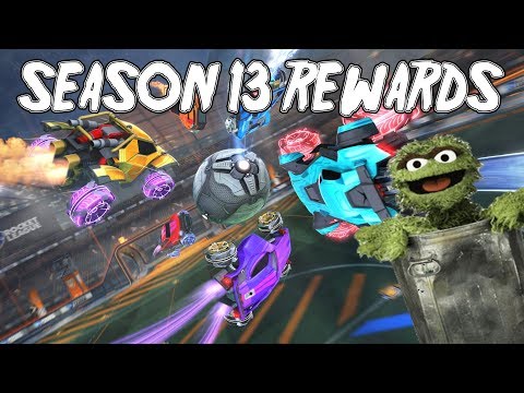 ROCKET LEAGUE SEASON 13 REWARDS ARE WHEELS AND THERE......