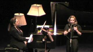 Tift Merritt & Simone Dinnerstein "Apres Un Reve" Jan. 21, 2011