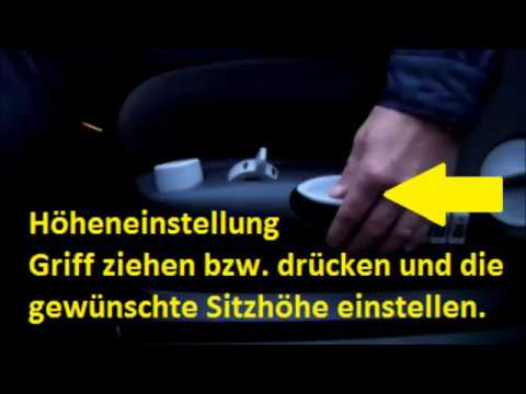 Sitz und Lenkradeinstellung LKW Kurzeinweisung