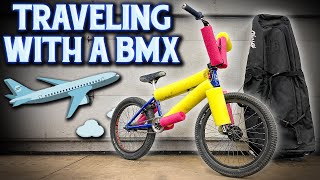 Traveling With A BMX Bike SAFELY & SECURELY - How To Pack!