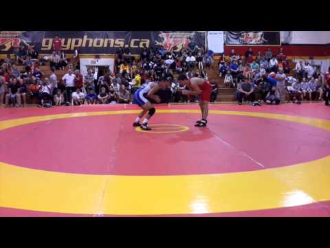 2014 Canada Cup: 57 kg Dylan Bray (CAN) vs. Steven Takahashi (CAN)