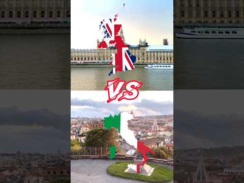 UK VS Italy Comparison | HI Everyone #uk #italy #vs #shorts