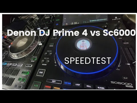 Prime 4 vs Sc6000 - Speed Test