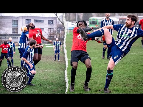 FLYING FOOTBALL✈⚽😨UNDER THE RADAR FC VS BARNEHURST! PETE SMITH MEMORIAL CUP!🏆🔥