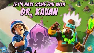 Boom Beach Fun With Hero Dr. Kavan - Medic - Tricky Cool Attack Strategy