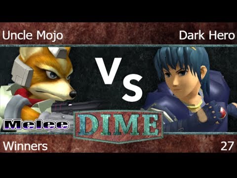DIME 27 - FX | Uncle Mojo (Fox) vs Dark Hero (Marth) Winners - Melee