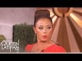 LEAH REMINI Teaches Queen Latifah the Model.