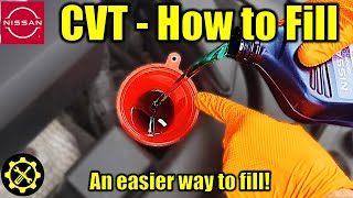 How to Fill a 2013-2018 Nissan Altima CVT Transmission!