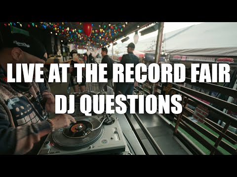 Dj Questions - Live At The Record Fair - Recorded on 12/21/25