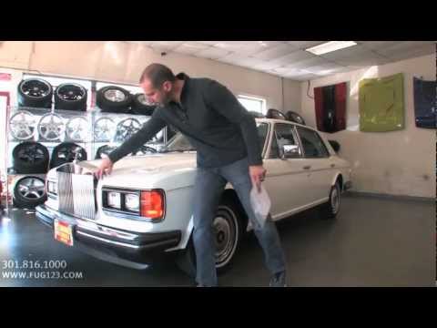 1991 Rolls Royce Silver Spur II for sale with test drive, driving sounds, and walk through video