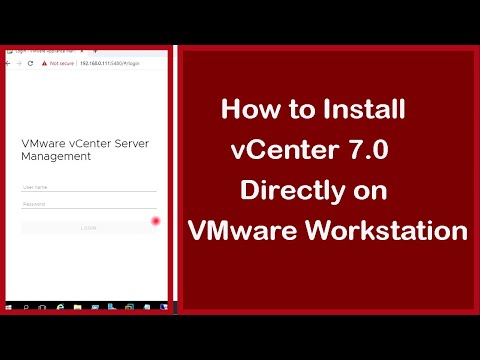 How to Install vCenter 7.0 on VMware Workstation 15 | VMware tutorial for beginners | VCSA 7.0