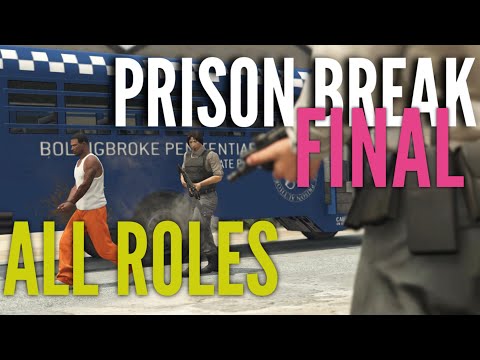 Easiest way to Complete Prison Break Heist all Roles Played