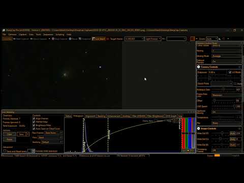Green Comet 2022E3 (ZTF) Real-time Astrophotography with SharpCap (ElectronicallyAssistedAstronomy)