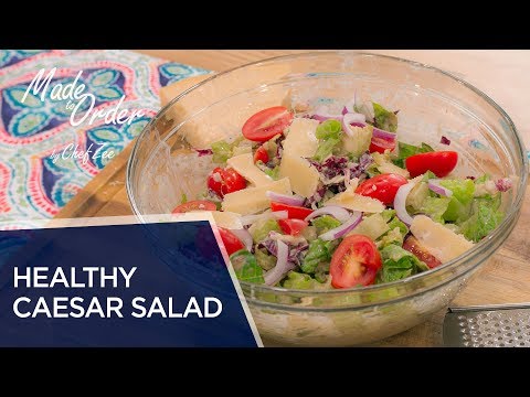 Healthy Caesar Salad | Healthy Recipes | Made To Order | Chef Zee Cooks
