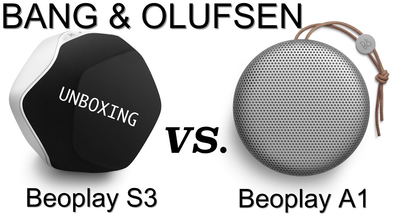 Акустическая система Bang & Olufsen BeoPlay S3 Black