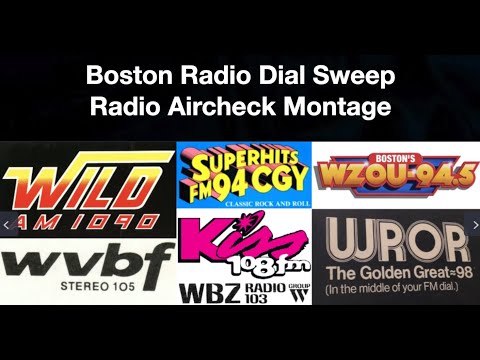 Boston Radio Dial Sweep Aircheck - August 1990