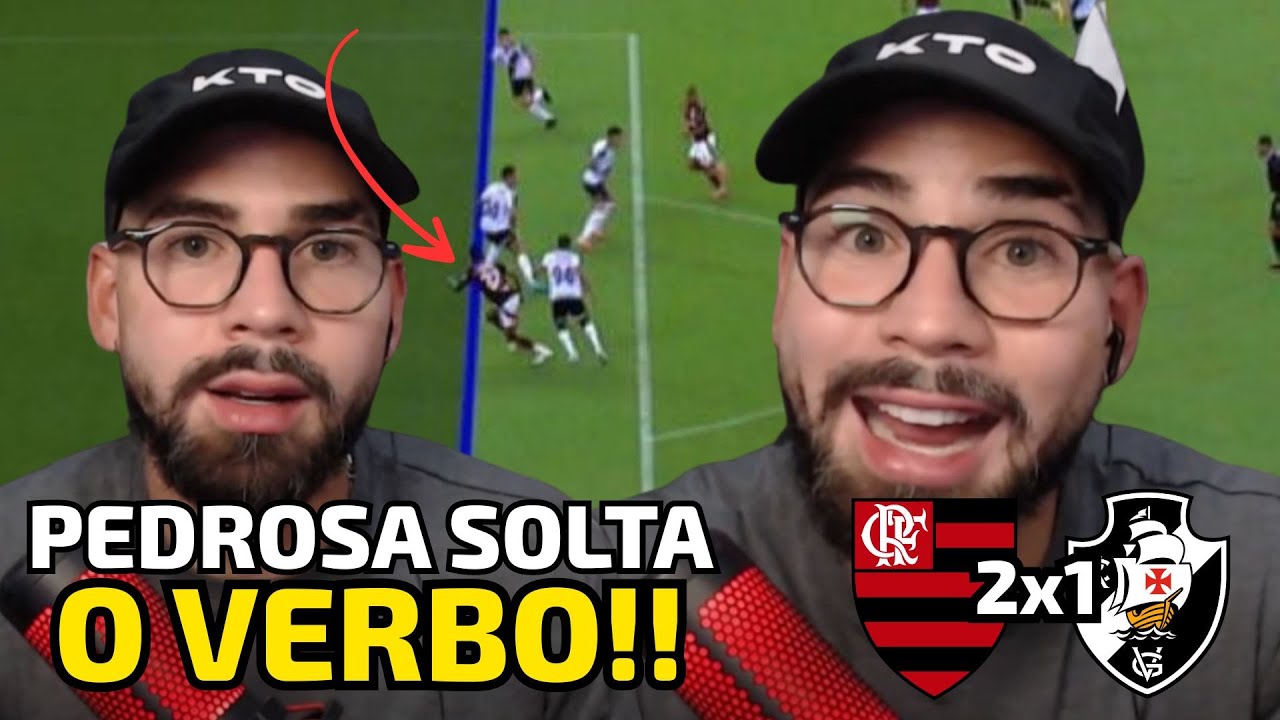 PEDROSA SURTA E SOLTA O VERBO "ATÉ QUANDO ISSO VAI ACONTECER COM O VASCO" LANCE POLÊMICO ANALISADO