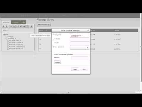 MODX - Google Maps Store Locator component