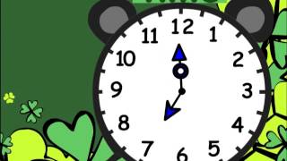 Teach kids how to tell the time at half past the hour e.g. 1:30, 2:30, 3:30 or half past one